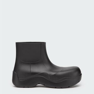 Bottega Veneta Black Men's Rain Boots size 42